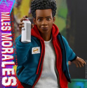 Miles Morales Spider-Man Into the Spider-Verse Movie Masterpiece 1/6 Action Figure by Hot Toys